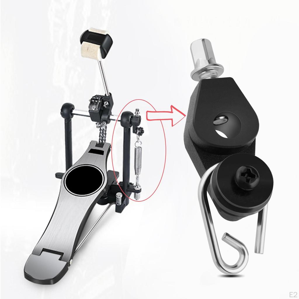 Bass Drum Foot Pedal Spring with Springs Tensioner for Drummer