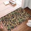 Flecktarn Camo Floor Door Bath Kitchen Mats Anti-Slip Outdoor Military Camouflage Doormat Toilet Entrance Rug Carpet Footpad