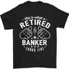 Så här ser en pensionerad bankman ut Herr T-shirt 100% bomull