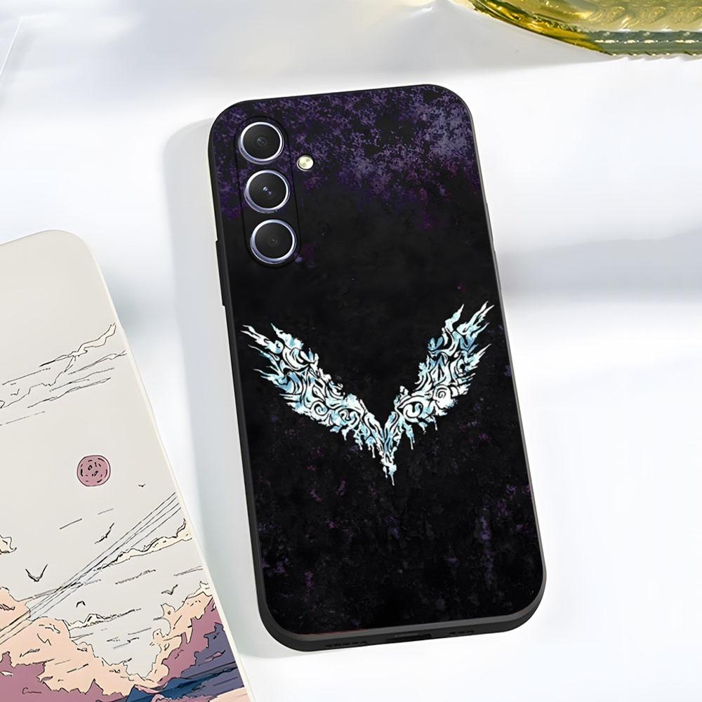 D-Devil M-May Cry Phone Case For Samsung A56 A36 A26 A16 A15 A25 A35 A55 A14 A34 A24 A54 Black Soft Shell