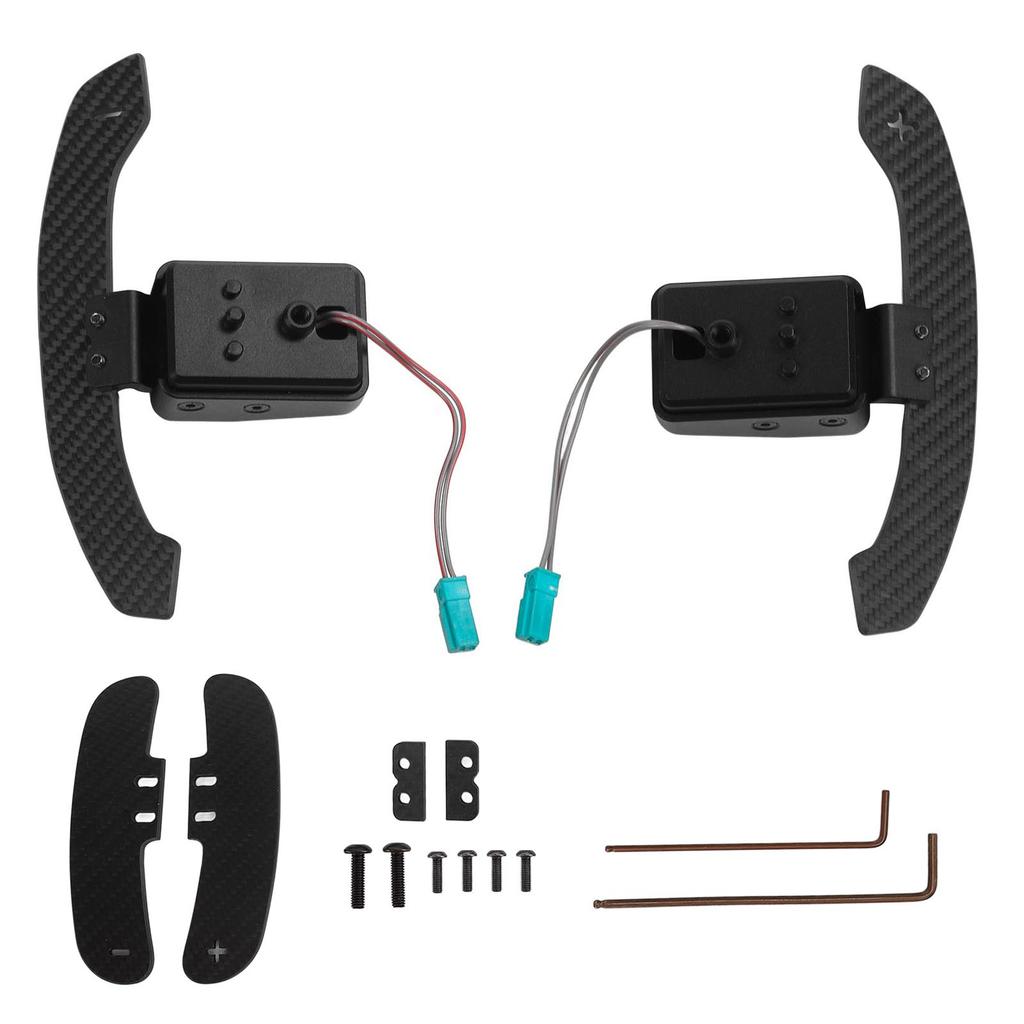 Steering Wheel Shift Blade Clear Marks Easy Operation Magnetic Carbon Fiber Paddle for F10 F11 F06