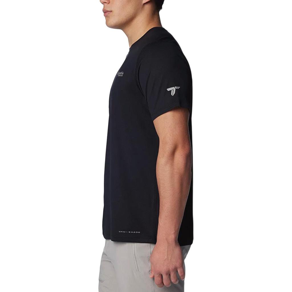 Columbia T-Shirts Men's Black Crew Neck AO4786-010