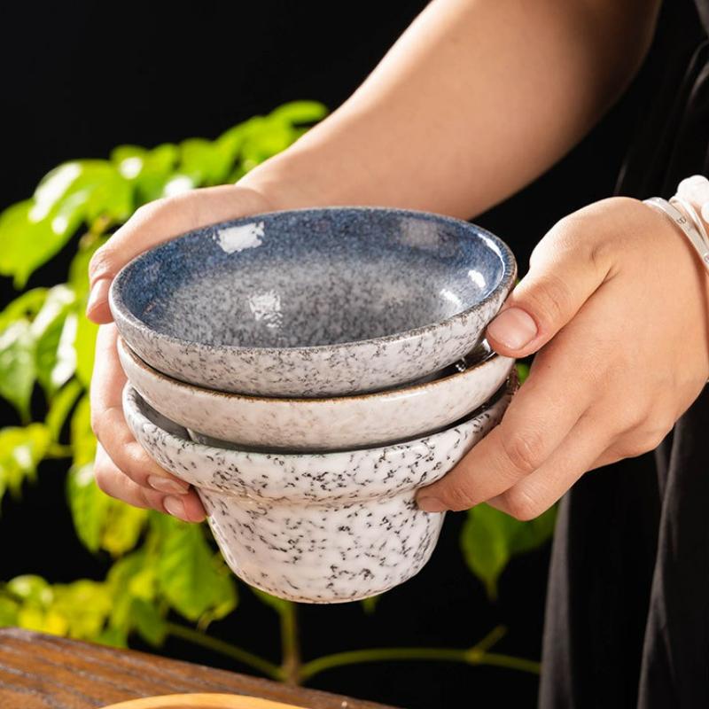 Creative Japanese Style Tableware Bowl Home Bowl Multi Specification Fruit Dessert Creativity Decorative Kitchen Restaurant Bowl