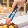 Wear-resistant Food Clip 2PCS Plastic Ice Clamp, with Anti-Slip Tooth Pattern, Durable Food-grade Tongs Multi-Use Tongs, for Cubes Bread Kitchen