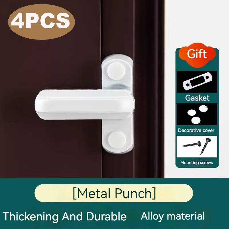 

4-12 шт. высококачественный домашний балконный практичный сменный замок для оконной двери, дверной замок, защитная планка, ручка, защелка