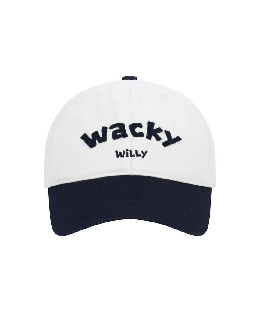 WACKY WILLY Applique Contrast Cap (3 Colors)