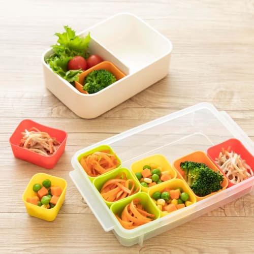 Skater Bento Storage Containers, 4 Large, 6 Small, Basic, SMT2SL-A