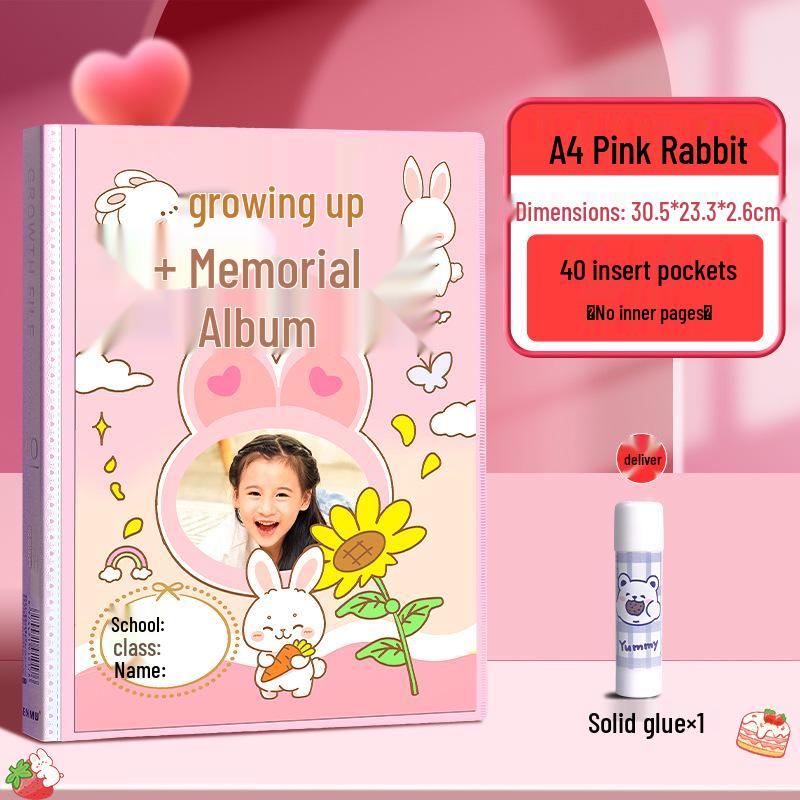 Customizable Children's Memory and Growth Record Book