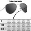 MAXJULI Aviator Sunglasses for Big Heads Men Women Fashion UV Protection 8123