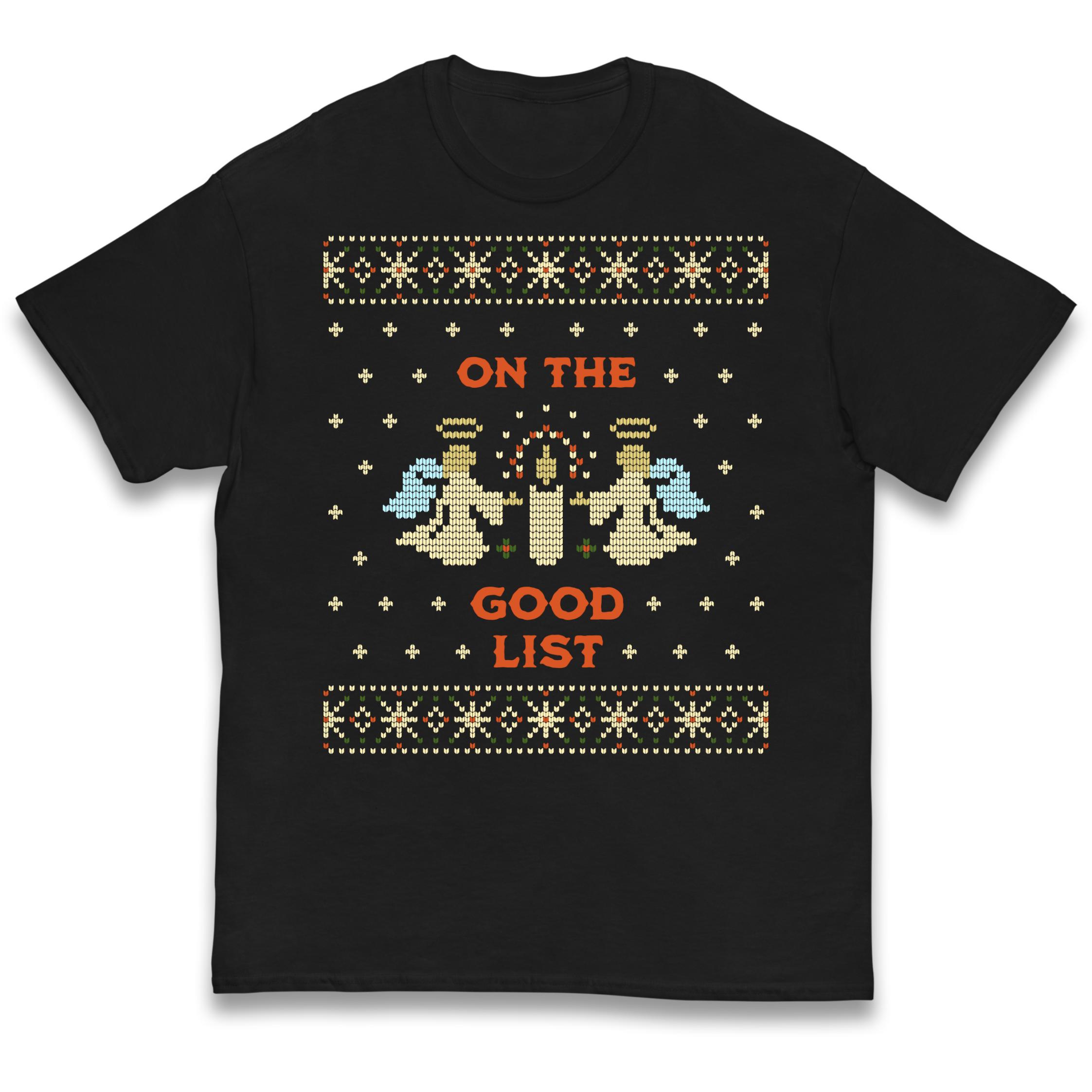 On The Good List Christmas Kids T-Shirt 160