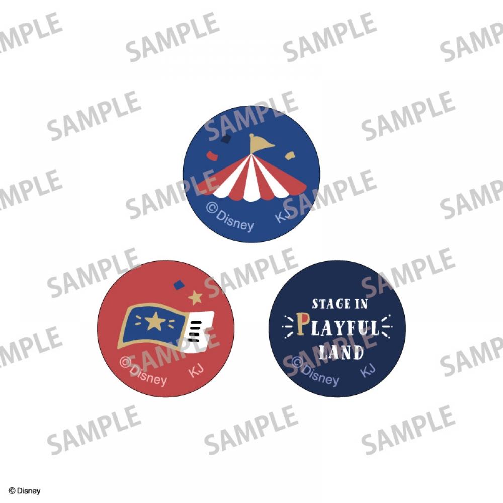 Twisted Wonderland Disney Twisted Wonderland  MIni Can Badge Set Stage In Playfulland