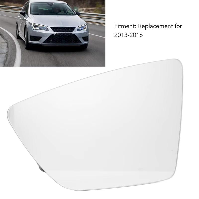 Auto Left Right Heated Wing Rear Mirror Glass For SEAT Leon MK3 ST FR Cupra 2013-2018 KJ7 5F0857521A 5F0857522A-A87Q