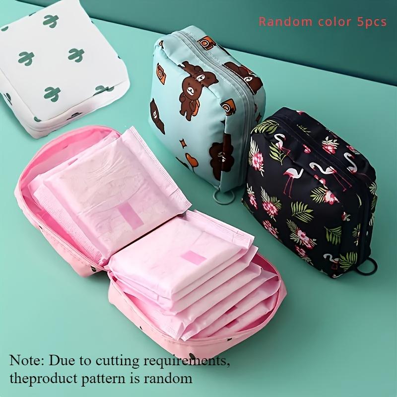 Lightweight Stylish Toiletries Organizer Bag–Versatile Travel Bag for Toiletries,Sanitary Pads & Makeup – Portable & Fashionable