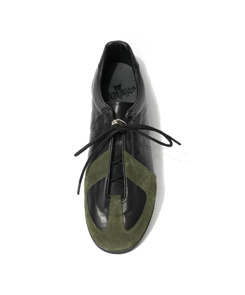 Deviation Dv Racing Trainers (Black&Kahki)