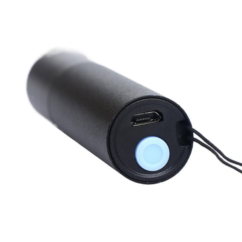 Multifunctional Long-Lasting Mini Flashlight Portable Rechargeable Led Flashlight Adjustable Focus Outdoor Long-Range Flashlight