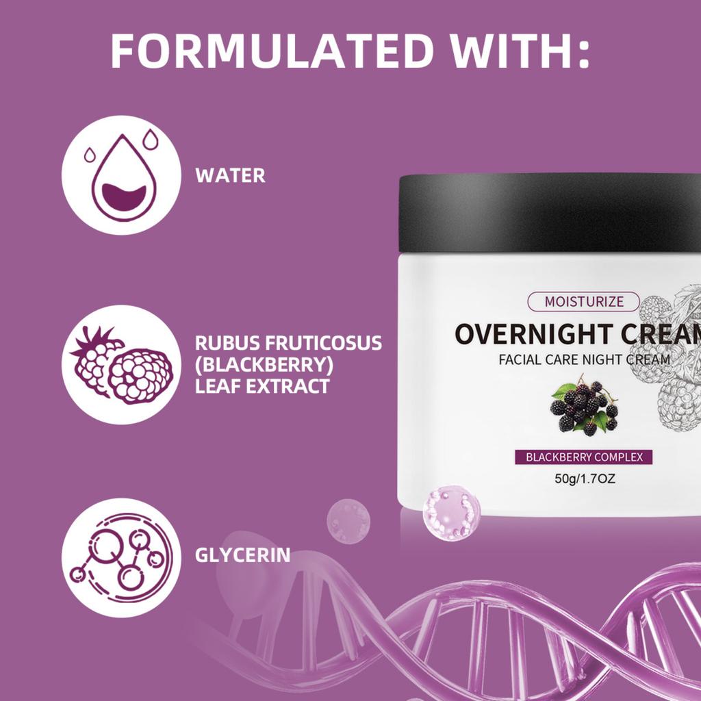 Facial Night Cream Cares For Moisturizing, -oxidation, Fine Lines, Firming And Elasticity
