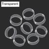 8pcs Silicone Joystick Caps for PS5/PS4/Steam Deck/ROG Ally - Elastic Protective Ring , Anti-Slip Grip & Dustproof Design