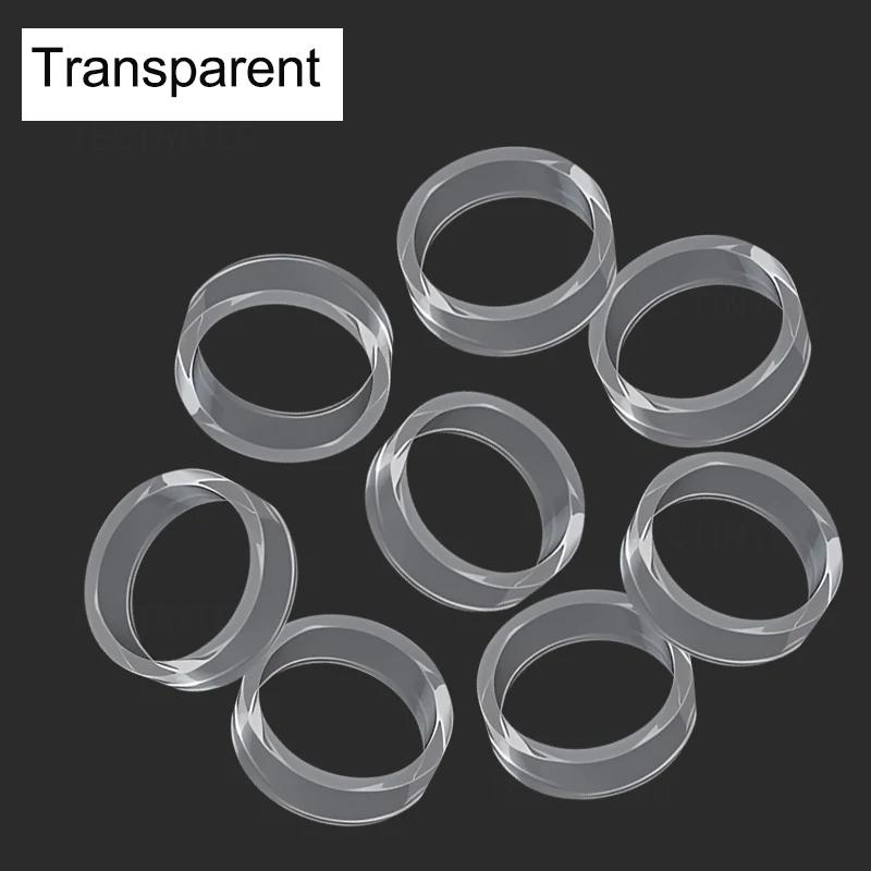 8pcs Silicone Joystick Caps for PS5/PS4/Steam Deck/ROG Ally - Elastic Protective Ring , Anti-Slip Grip & Dustproof Design