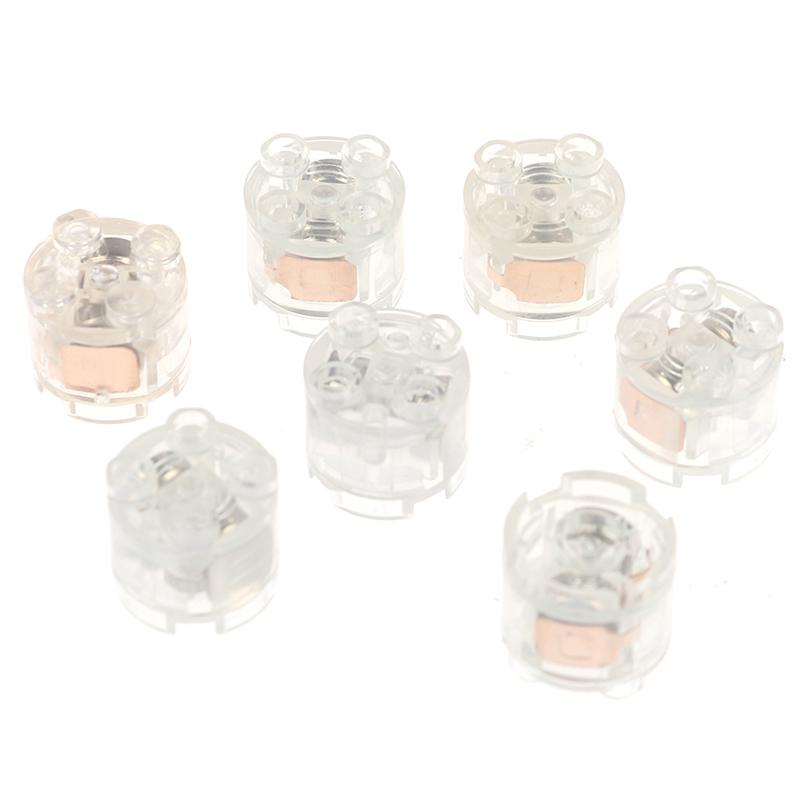 2Pcs Light Brick Luminescent Lamp Accessories Round Diy Colorful Color Led Light