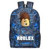 Roblox Pattern Kids School Backpack With Large Capacity And Durable Nylon Material