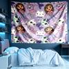 Gabby's Puppenhaus Druck Wandteppich, Leichte Wandbehang, für Schlafzimmer, Wohnheim, Wohnzimmer, Heimkunstdekor, Geburtstags-Weihnachtsgeschenk für Freunde
