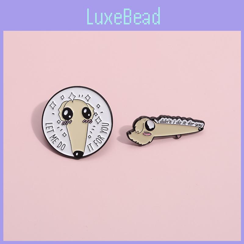 Unique Creative Cute Dog Shaped Brooch Adorable Long Nose Animal Design For Fashion Lovers