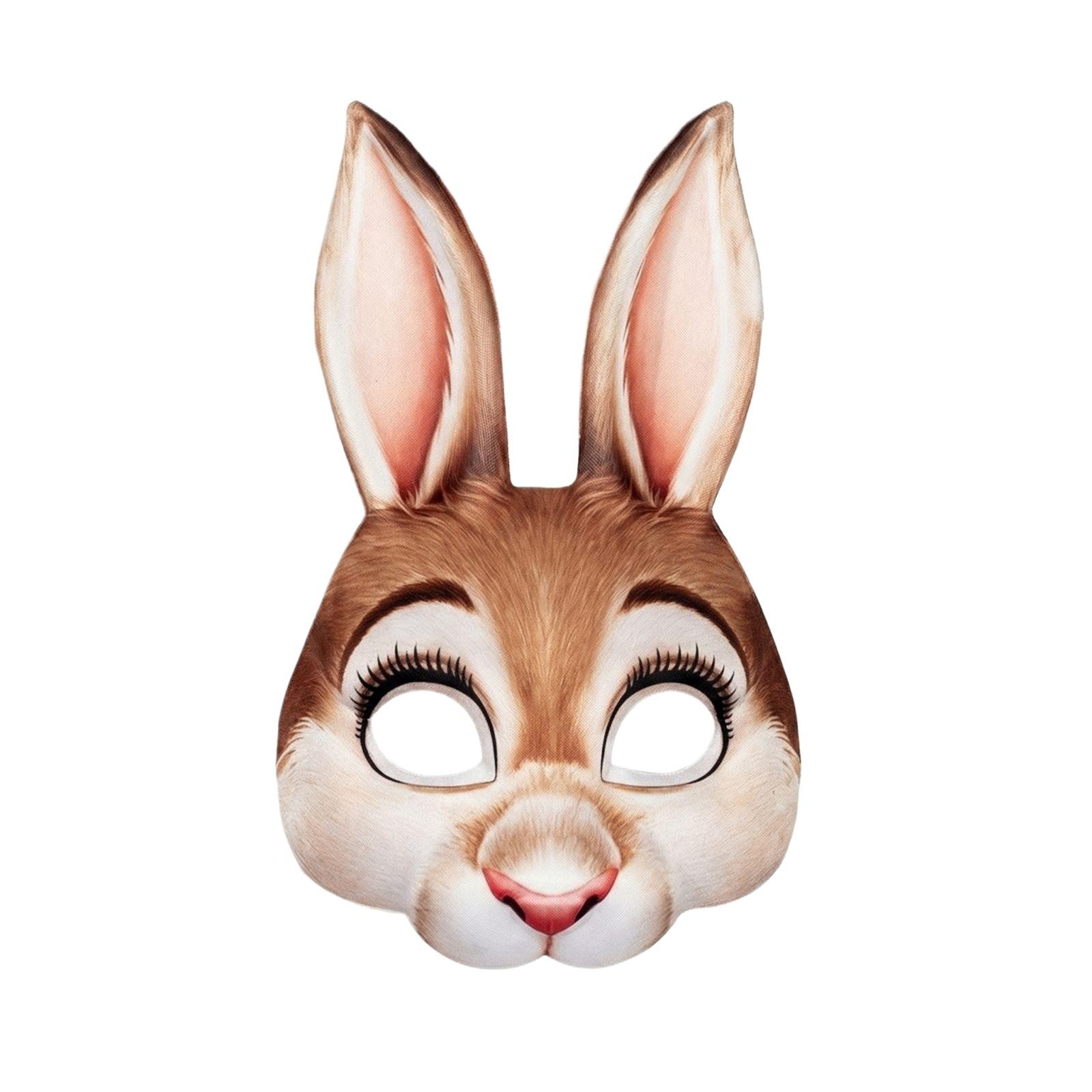

Cute Easter Bunny Masks, Plush Easter Bunny Masks, Cartoon Easter Bunny Masks One Size