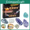 Diy Dig Archaeological Kit Gemstones Fossils For Kids Educational Treasure Play