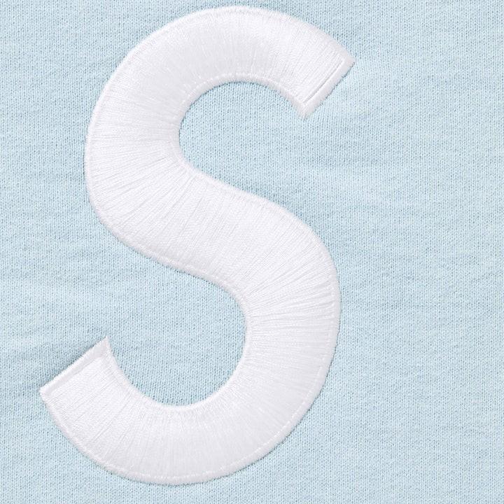 Supreme Felpa con cappuccio e zip con logo a S (25FW) Azzurro