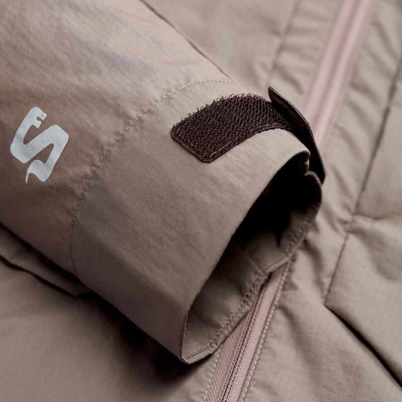 SALOMON Dual Aura Lt Uv Jacket Unisex Jacket Iron-Gray C27137