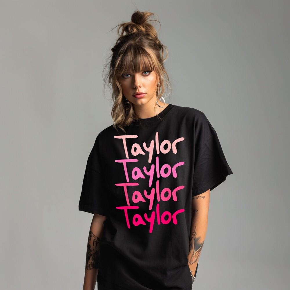 Personalized Taylor Eras Tour T-Shirt Concert Unisex Ladies Oversized Shirt Top
