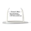 Self-adhesive Cable Clips Plastic Pipe Support Fasteners Pipe Holder Fasteners  Wiring Hose Clamp