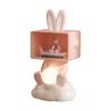 Home Decor Children's Room Rabbit Statues Bedside Table Bedroom Small Storage Side Table Creative Modern Simple Storage Cabinet