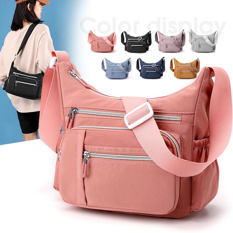 

Women s Bag Outdoor Travel Crossbody Bag Large Capacity Shoulder Bag чорний