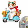Simulation Refrigerator Magnet 3D Relief 3D Refrigerator Stickers  Refrigerator Decoration