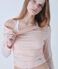 Sopeuteuseoul Halterneck Layered Off-Shoulder Top_Pink
