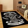 Viking WarriorSymbol Valknut Nordic Valhalla Carpet Rug for Bedroom Living Room Sofa Playroom Doormat Home Decor,kids Non-slip