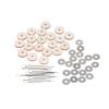 10Sets Wood Joints Connectors For Handmade Bear Craft Children Kids Toy Diy Scrapbooking Manual Handicraft Accessory