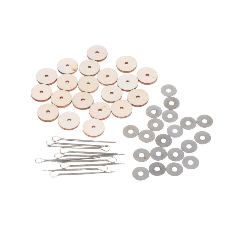 10Sets Wood Joints Connectors For Handmade Bear Craft Children Kids Toy Diy Scrapbooking Manual Handicraft Accessory