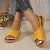 Women's  Roman Sandals Soft Sole Breathable Comfort Casual Summer Sandals, Plus Size 36-43