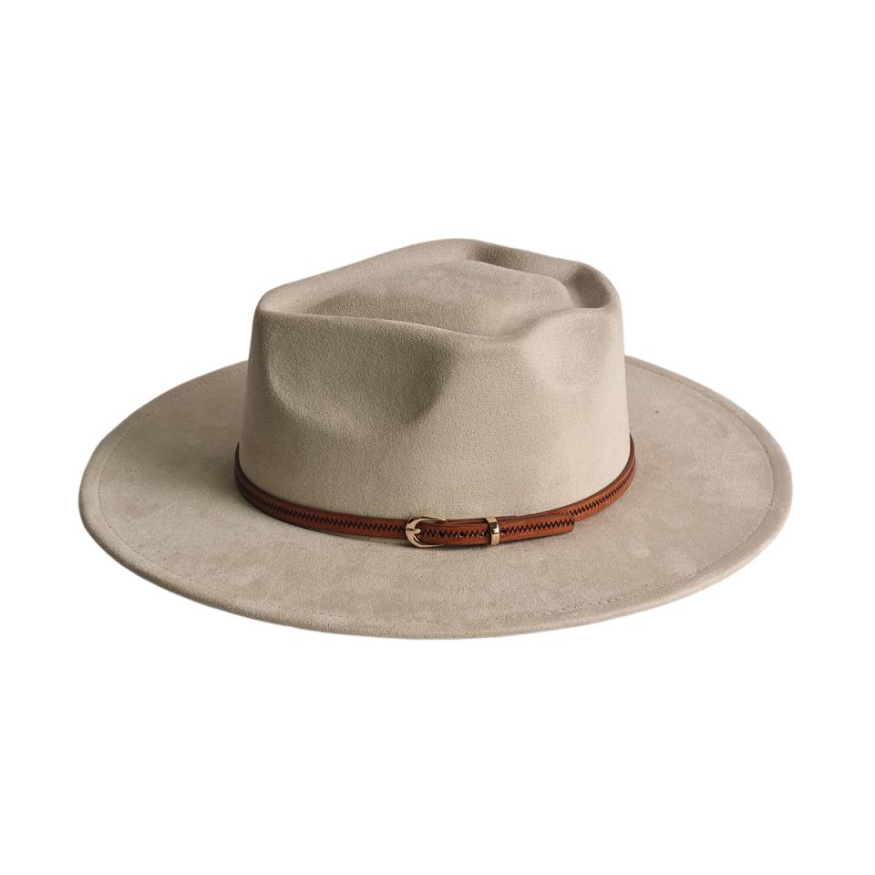 Red Arrow Top Vegan Suede Fedora Hat For Women Men Suitable For Pyrography Painting Gifts Party Etc  Sombrero Hombre