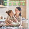 Rice Dispenser Rice Storage Container with Measuring Cup for Cereal Grain Sugar Oatmeal Flour Storage Kitchen Airtight Container