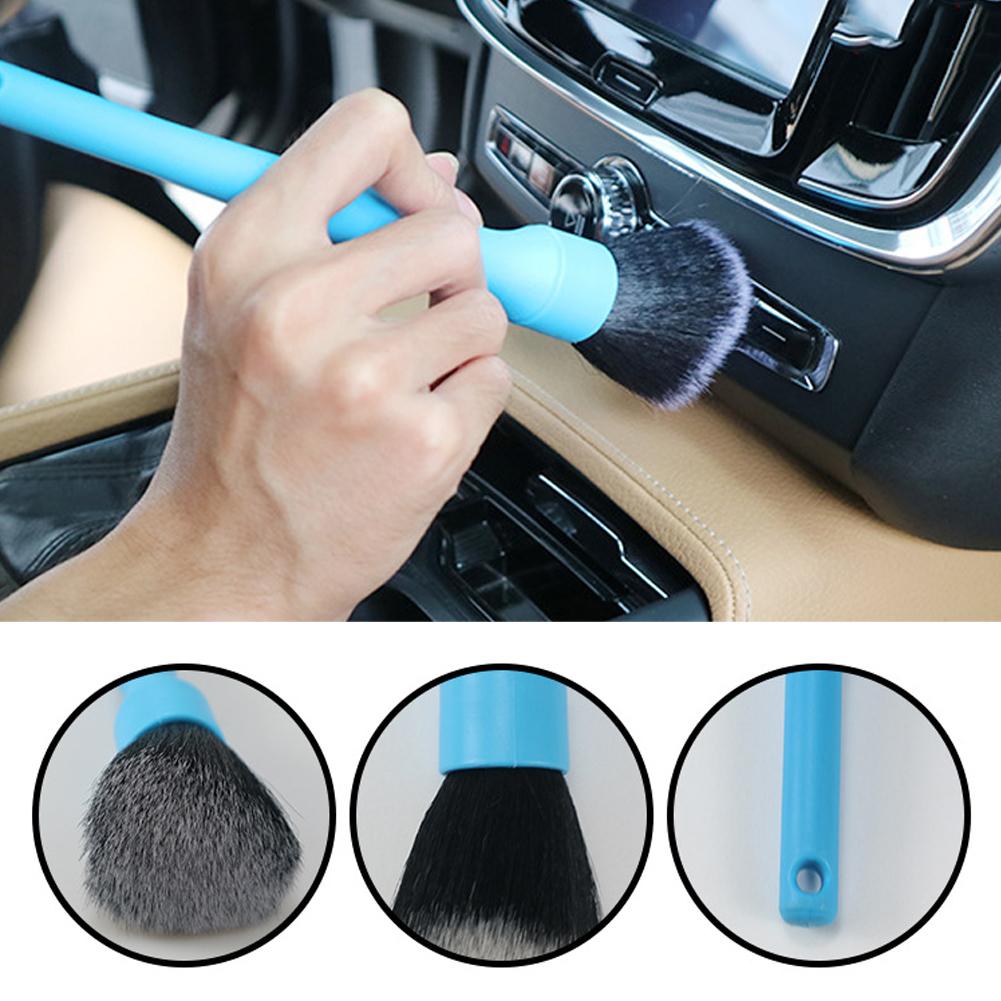 2 Pcs Car Interior Detailing Brush Super Soft Crevice Brush Cleaning Brush Car Cleaning Tool Interior Accessories Car Styling