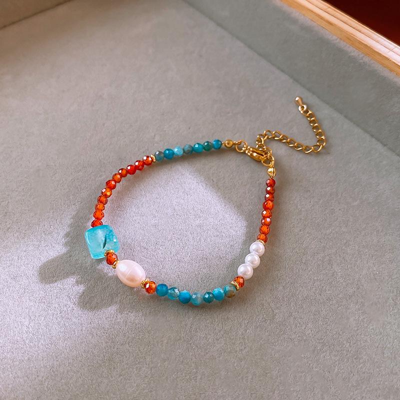 2024 Hot-Selling Women's Luxury Natural Stone Beaded Bracelet - Ethnic Chinese Style