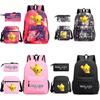 Wobbly Life Toddler School Bag Threepiece Pack With Durable Polyester For Educational Use