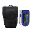 Oxford Cloth Oximeter Storage Bag Portable Durable Battery Organizer Compact Multifunctional Portable Carry Bag Outdoor Use
