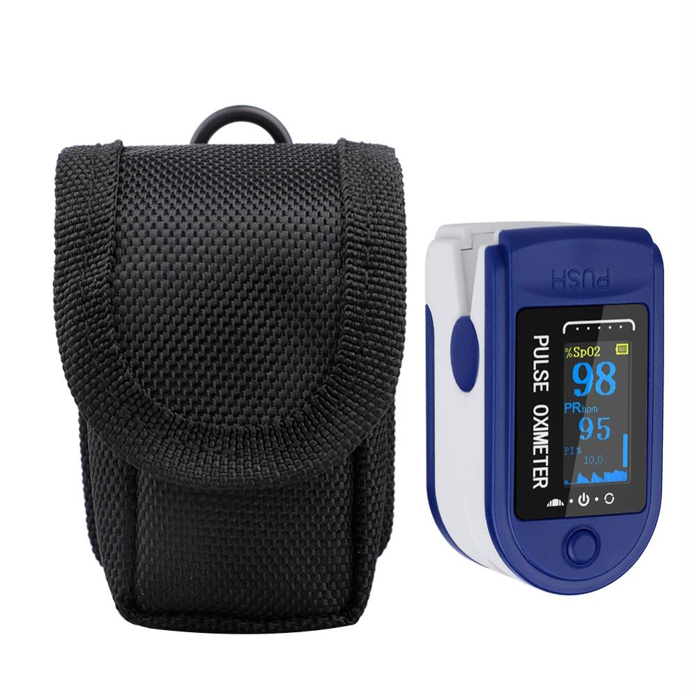 Oxford Cloth Oximeter Storage Bag Portable Durable Battery Organizer Compact Multifunctional Portable Carry Bag Outdoor Use