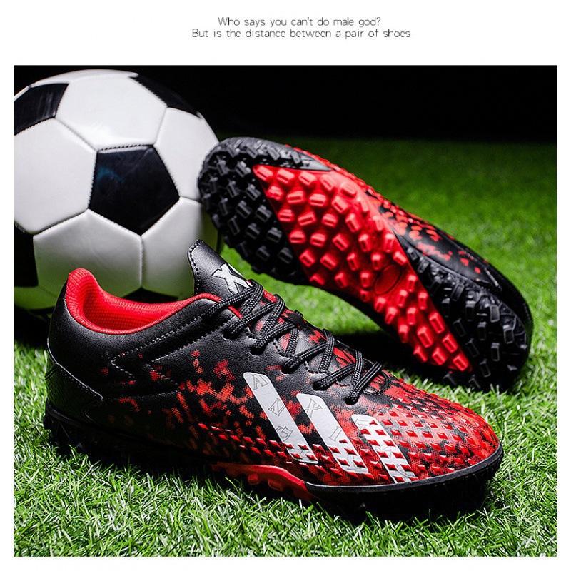 Wettkampf Kinder Mädchen Jugend Sportschuhe Außenhandel Fußballschuhe Kinder Studenten Kunstrasen Stollen Trainingsschuhe Herren