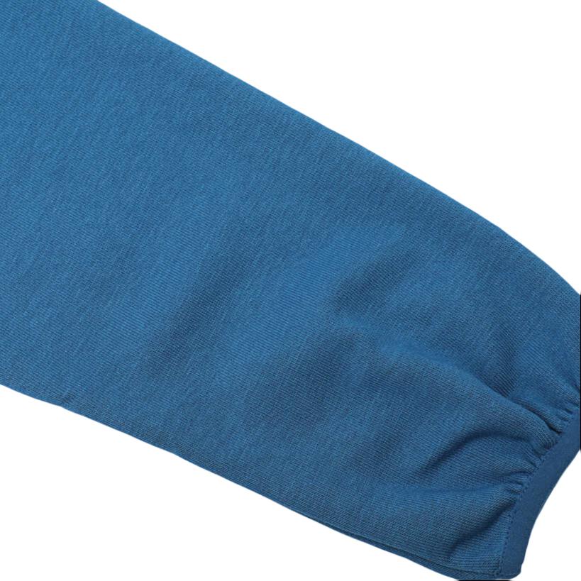Nike Embroidered Logo Oversized Pocket Cropped Sports Hoodie Women Hoodies Blue DA6484-457