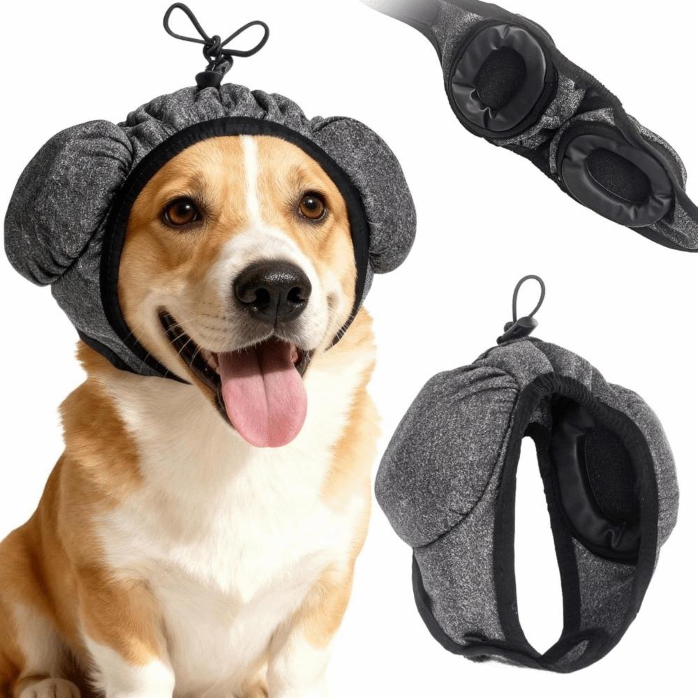 Gehörschutz Hund Ohrenschützer Eng anliegend Verstellbare Kapseln Hund Anti-Schreck-Abdeckung Schalldichte Hund Lärmreduzierungsabdeckung